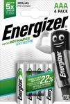 Energizer EXTREME Recharge AAA-HR03 800 mAh laetavad patareid (4 tk)