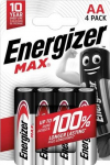 Energizer Max AA-LR6 1.5V leelispatareid (4 tk)