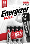 Energizer Max AAA-LR3 1.5V leelispatareid (4 tk)