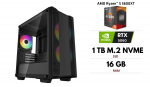 Statsionaarne arvuti | AMD Ryzen 5 5600XT, 16GB 3200MHz, SSD NVME M.2 1TB, RTX 5060