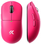 MCHOSE A5 Ultra V3 juhtmeta hiir | 2,4 GHz, BT | 500 mAh | Berry Red