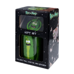 Rick ja Morty &ndash; Pickle Ricki kinkekomplekt: kruus, alus ja v&otilde;tmehoidja