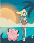 UP - Deck Box Pok&eacute;mon - Lillie and Clefairy