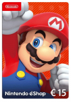 Nintendo eShop Card 15 EUR (EUROOPA RIIGID)