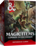 Dungeons & Dragons Reference Cards - Magic Items (Common and Uncommon)