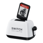 Nintendo Switch Card Case Holder "Toaster" (White)