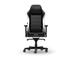 DXRACER Master Series XL F24 Black & White EPU Leather Ergonomic Chair (LTA-NW-X1)