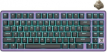 Royal Kludge RK X87 Blackberry Mousse juhtmega klaviatuur | 87%, Hot-swap, Cream-l&uuml;litid