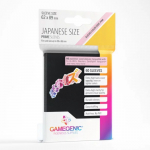 Gamegenic - PRIME Japanese Sized Sleeves Black (60 Sleeves)