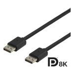DELTACO DisplayPort kaabel 1.4 8K60HZ | 3m