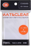 KMC Standard Sleeves &ndash; Character Sleeve Guard MAT & CLEAR (60 pcs.) | 64x94 mm