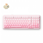 MCHOSE K99 V2 Wireless Mechanical Keyboard | US | Icy Creamsicle Switch | 2.4GHz, BT | Pink Grad.
