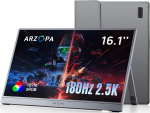 ARZOPA Z3FC Grey kaasaskantav monitor 16.1'' 2.5K PS5 / Xbox / Switch / PC