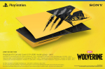 PS5 Slim konsooli korpus (Wolverine Yellow)