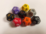 d12 Dice (1 Pcs)