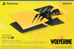 PS5 Pro konsooli korpus (Wolverine Yellow)