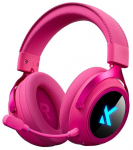 MCHOSE X9 juhtmeta k&otilde;rvaklapid | 2,4G, BT, TYPE-C | Rose Red