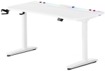 Diablo X-Forge 1400 White RGB elektriliselt reguleeritav m&auml;ngulaud | 1400 x 700 mm