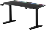 Diablo X-Forge 1400 Black RGB elektriliselt reguleeritav m&auml;ngulaud | 1400 x 700 mm