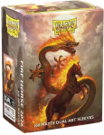 Dragon Shield Standard Matte Dual Art Sleeves - Fire Horse (100 Sleeves)