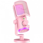 FIFINE AmpliGame AM6P juhtmega mikrofon RGB valgustuse | USB