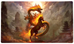 Dragon Shield Art Playmat - Fire Horse