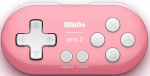 8BitDo Zero 2 juhtmeta pult | Roosa | BT | Switch, Android, PC
