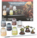 Warhammer 40,000: Orks Boyz + Paints