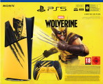 Sony PlayStation 5 SLIM m&auml;ngukonsool Marvel&rsquo;s Wolverine Yellow Bundle (825 GB SSD, Digital)