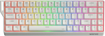 Marvo KG965W Saber 65 W juhtmeta m&auml;nguklaviatuur | Banana Crystal Switch | Valge