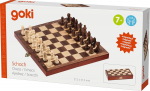 Magnetic Chess Set in a Wooden Hinged Case
