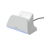 Trust GXT 255 PS5 kontrollerite kiirlaadimisalus | valge
