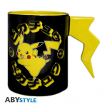 POKEMON Mug 3D handle Pikachu - lightening bolt | 460 ml