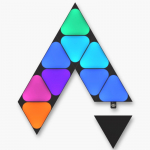 Nanoleaf Shapes - Ultra Black Triangles Expansion Pack (10 Panels)