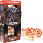 Dungeons & Dragons Adventure Dice - Sorcerer: Orange