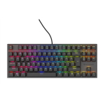 Genesis THOR 303 TKL juhtmega mehaaniline klaviatuur | US | Outemu Peach Silent | Must