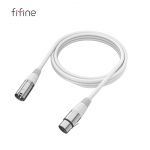 FIFINE L9W XLR kaabel (valge) | 3m