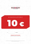 GAME ROOM KINKEKUPONG - 10 EUR