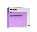FERROLA GASTRORESIST TBL 114MG+0,8MG N100