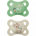 MAM ORIGINAL R&Otilde;NGASLUTT SILIK. ST.KARBIS 0-6K NEUTRAL N2