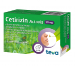 CETIRIZIN ACTAVIS TBL 10MG N10