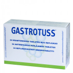 GASTROTUSS REFLUKSIVASTASED N&Auml;RIMISTABLETID N24
