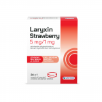 LARYXIN STRAWBERRY LOSENG 5MG+1MG N24