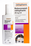 KETOCONAZOL-RATIOPHARM SHAMPOON 20MG/ML 120ML
