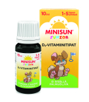 MINISUN JUNIOR VITAMIIN D TILGAD 10ML