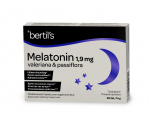 BERTILS MELATONIN 1,9 MG VALERIANA&PASSIFLORA N30