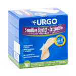 URGO PLAASTER SENSITIVE STRETCH (3,4X7,2CM) N200