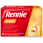 RENNIE ORANGE N&Auml;RIMISTBL 680MG+80MG N24
