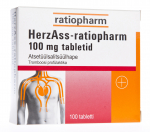 HERZASS-RATIOPHARM 100MG TBL 100MG N100