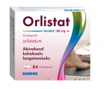 ORLISTAT SANDOZ K&Otilde;VAKAPSEL 60MG N84